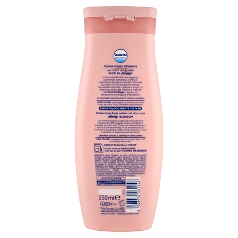 Leocrema Crema Corpo Idratante Fiori di ciliegio 250 ml